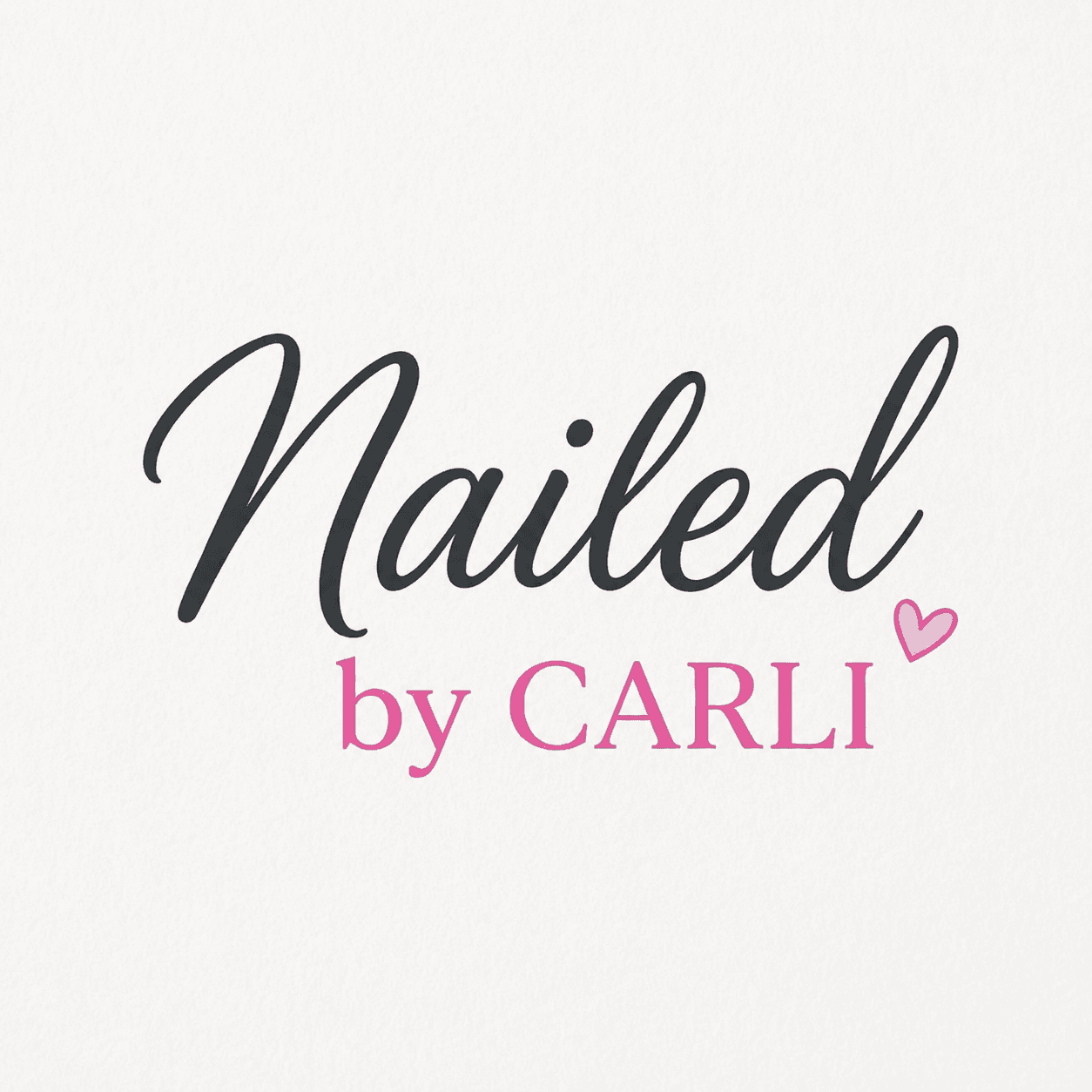 Nailed By Carli branding